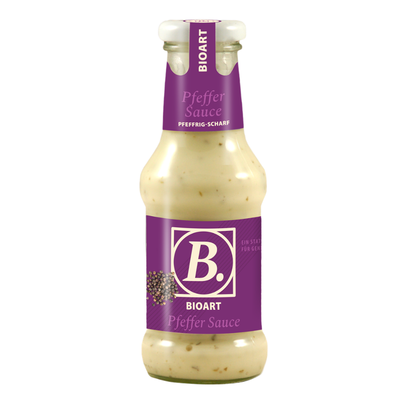 BioArt AG B. Pfeffer Sauce 250ml bio, vegan - Produktbild