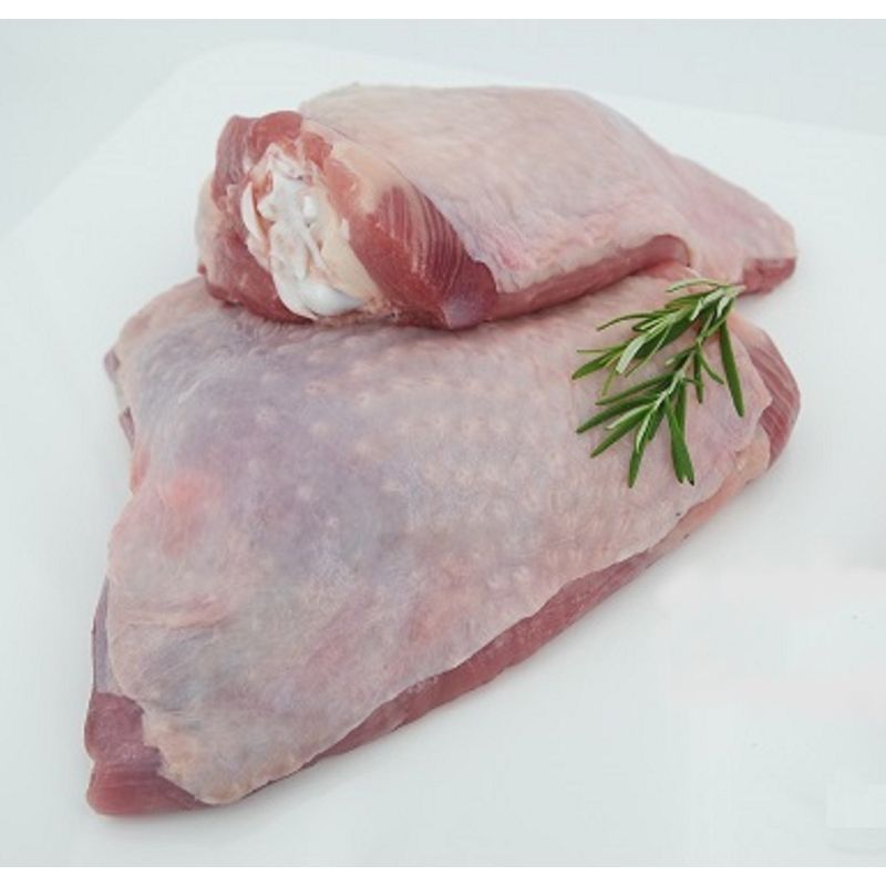 Freiländer Bio Geflügel Putenoberkeule, mit Haut und Knochen, Bio, frisch, einzeln vakuumiert - Produktbild