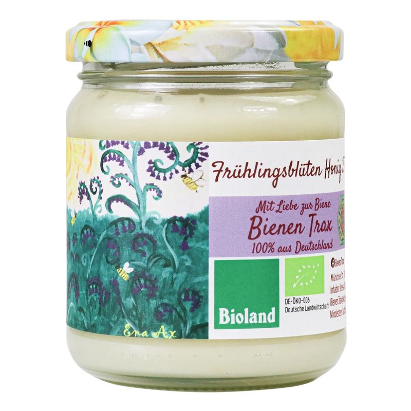 Familienimkerei Bienen-Trax KT6x Frühlingsblütenhonig 250g - Produktbild