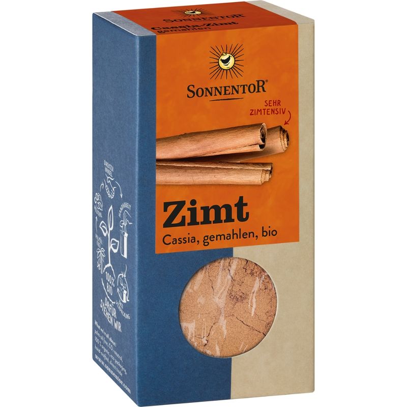 Sonnentor Zimt Cassia gemahlen, Packung - Produktbild