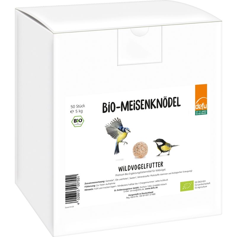 defu - Das Tierfutter vom Bio-Bauern Vogel Bio-Meisenknödel 50 Stück - Produktbild