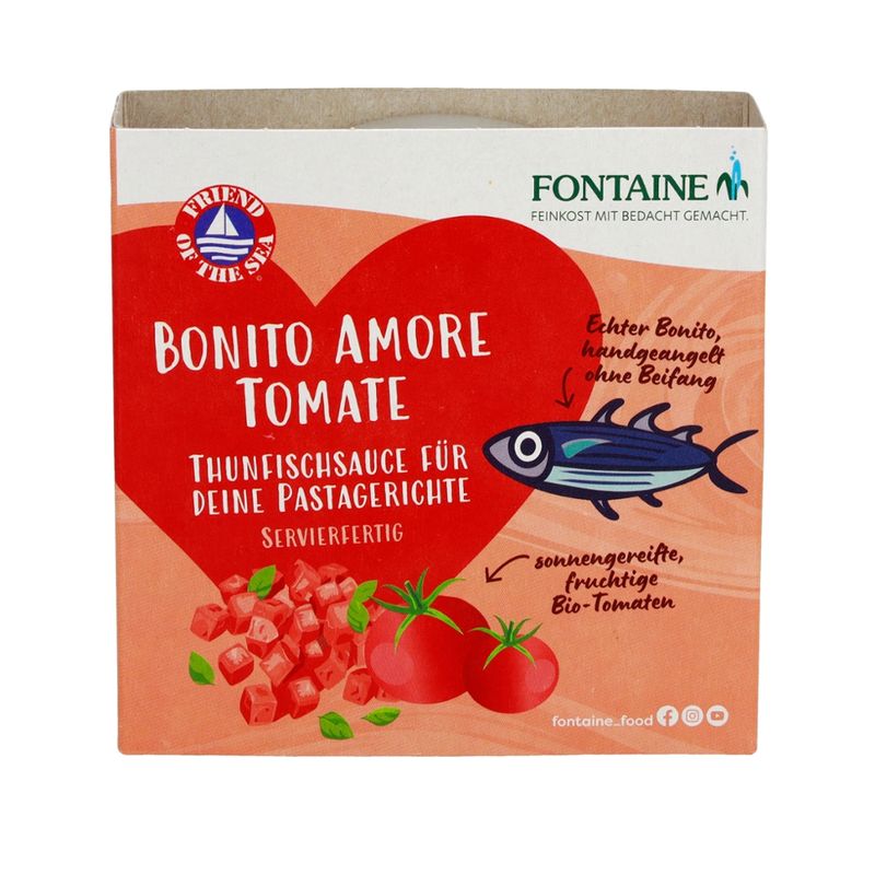 Fontaine Thunfisch Sauce für Pasta Tomate - Produktbild