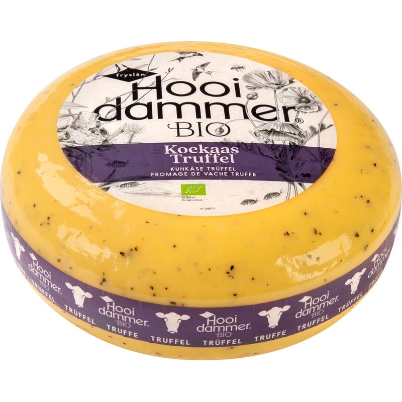 Hooidammer Hooidammer Käsezubereitung aus Bio Schnittkäse Trüffel nach niederländischer Herstellungsart 4/5kg mindestens 50% Fett i. Tr. - Produktbild