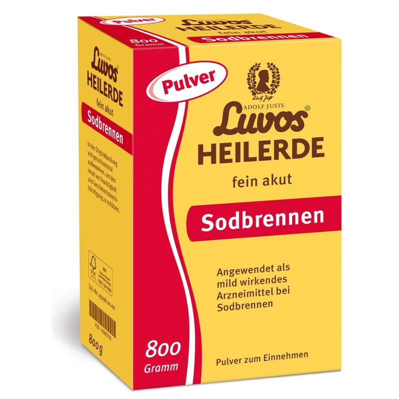 Luvos-Heilerde Adolf Justs Luvos-Heilerde fein akut Sodbrennen Pulver - Produktbild