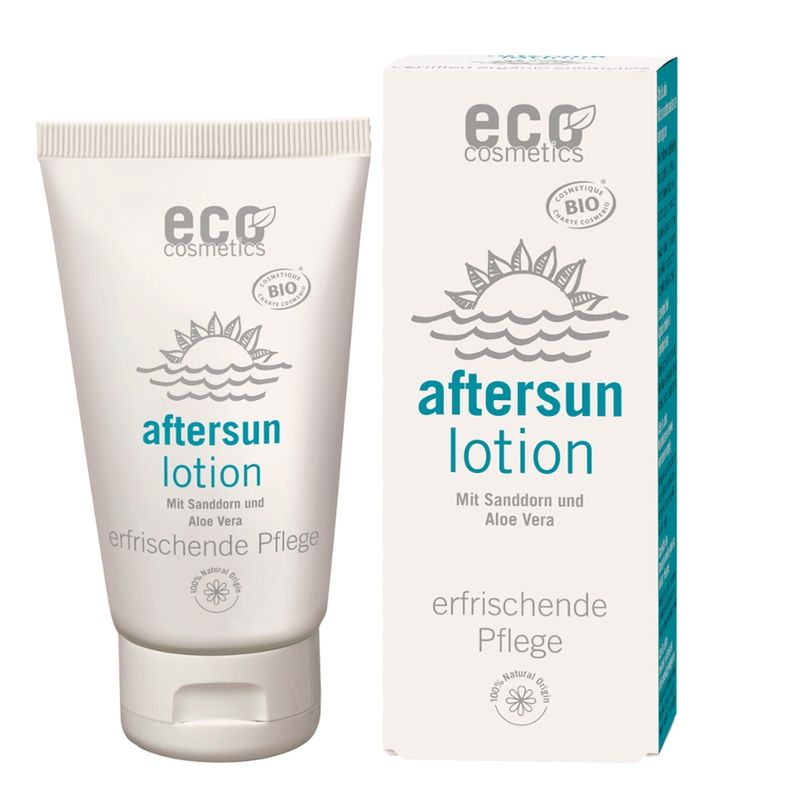 eco cosmetics After Sun Lotion mit Sanddorn und Aloe Vera - Produktbild