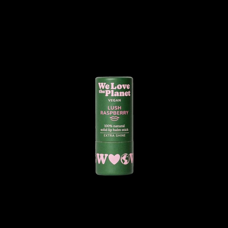We Love The Planet We Love The Planet - 100% Natürlicher Lipbalm - Lush Raspberry (Vegan) - Produktbild