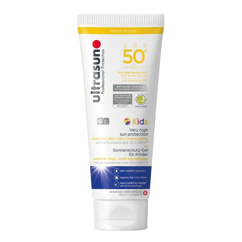 Ultrasun Kids SPF50+ 200ml Tube - Produktbild