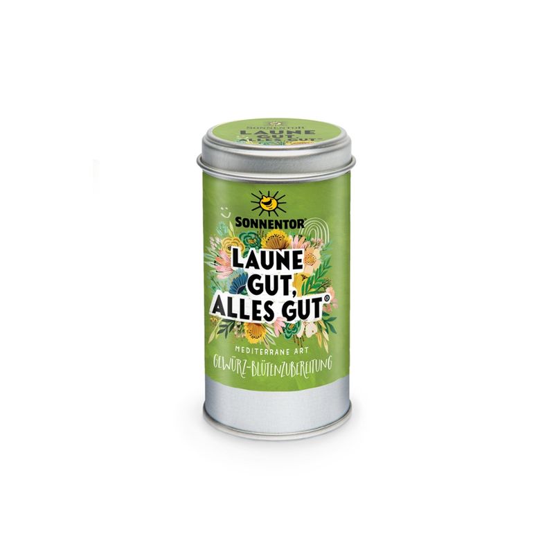Sonnentor Laune gut, alles gut® Gewürzblütenzubereitung, Streudose - Produktbild