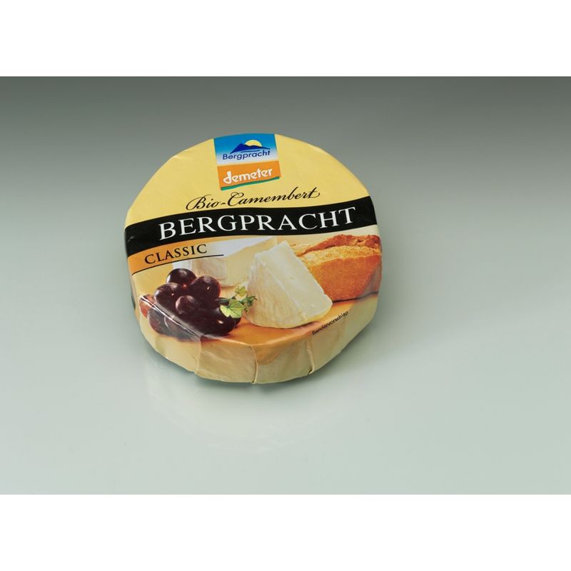 Bergpracht Demeter Bio Camembert 50% Fett i.Tr. - Produktbild