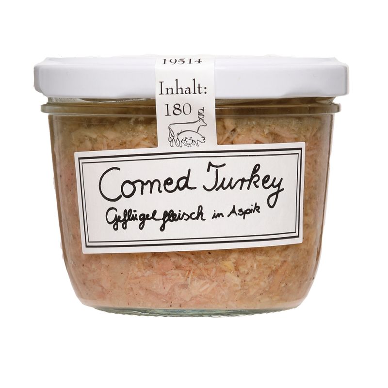 Schröder's Bio Fleisch- und Wurstwaren Corned Turkey im Glas - Produktbild