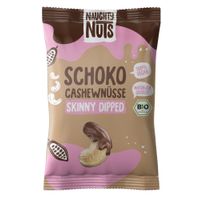 Bio Skinny dipped chocolate-covered cashews, 40 g - Produktbild