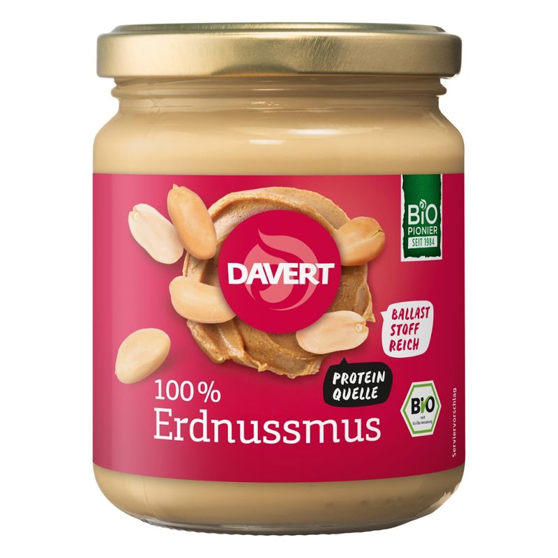 Davert Erdnussmus 250g - Produktbild