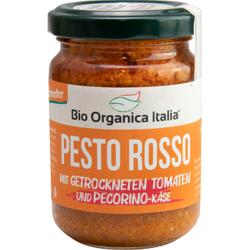 Bio Organica Italia Bio Organica Italia pesto rosso with pecorino cheese 130 g - Produktbild