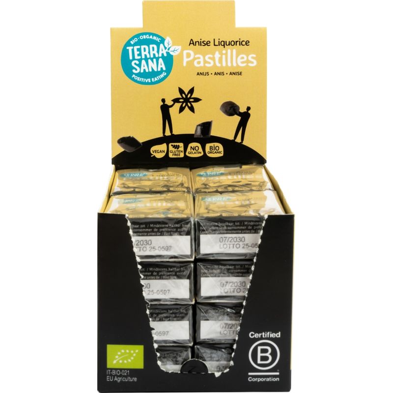 TerraSana Lakritzpastillen Anis - Produktbild