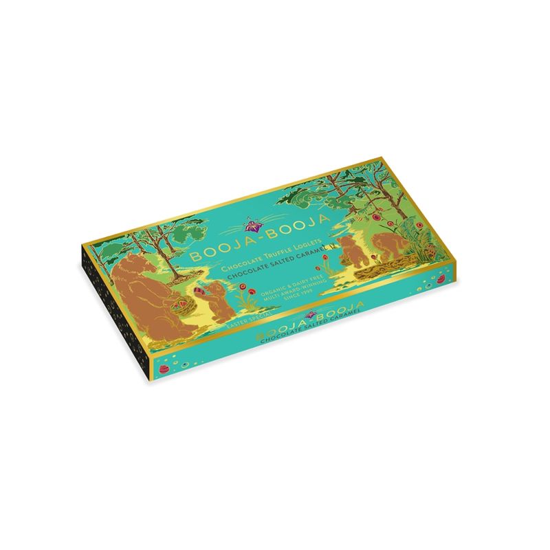 Booja Booja CHOCOLATE SALTED CARAMEL TRUFFLE  LOGLETS - Produktbild