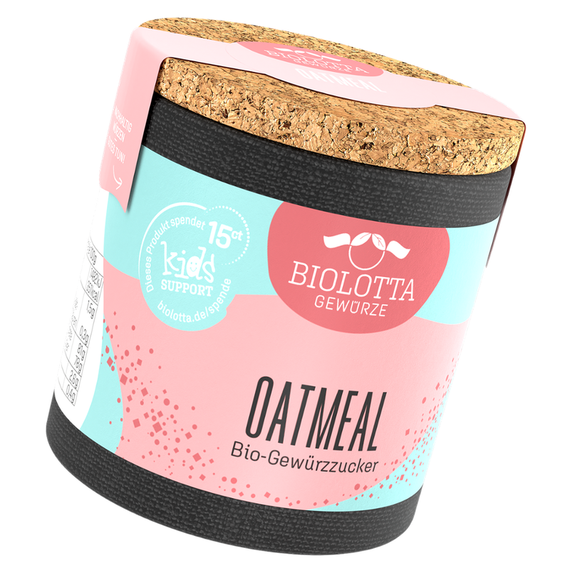 Biolotta Biolotta Korkdose Oatmeal Bio-Gewürzzucker - Produktbild