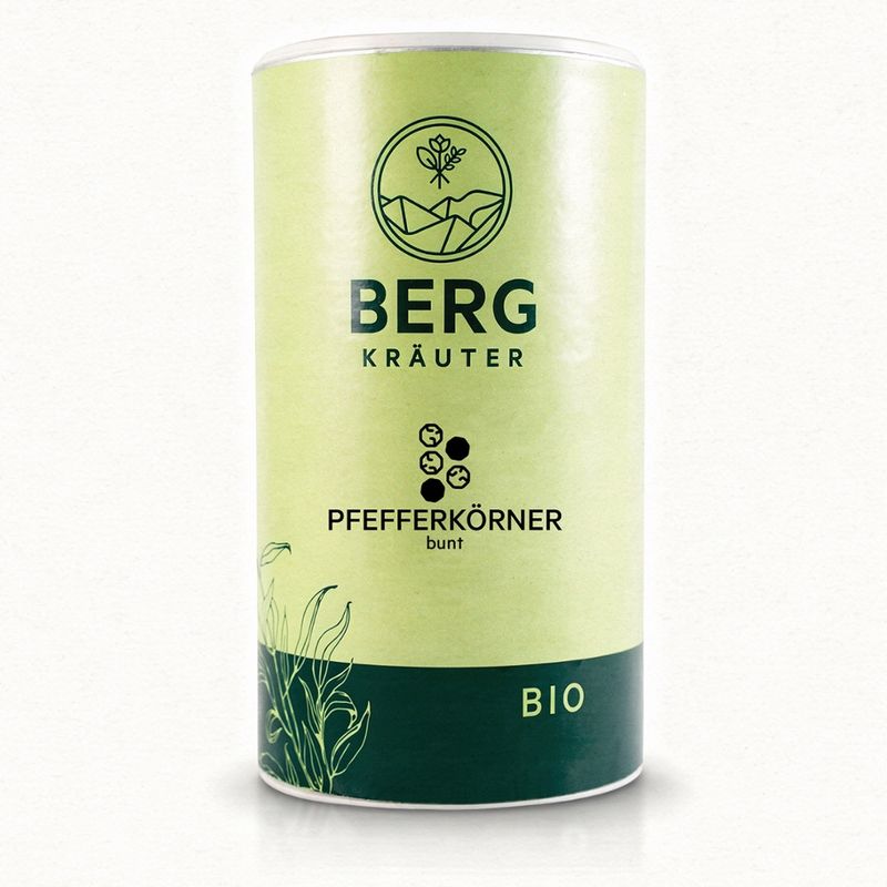 Bergkräuter Bergkräuter BIO Pfeffer bunt 550g - Produktbild