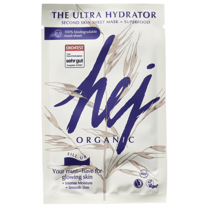 HEJ ORGANIC THE ULTRA HYDRATOR SHEET MASK - Produktbild