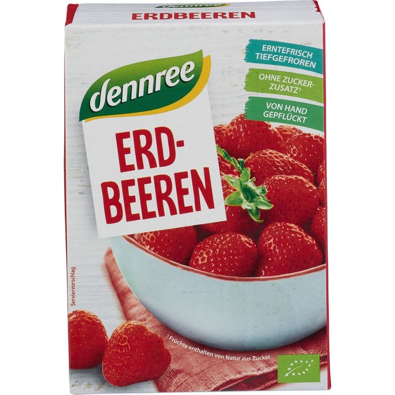 dennree Erdbeeren, tiefgefroren - Produktbild