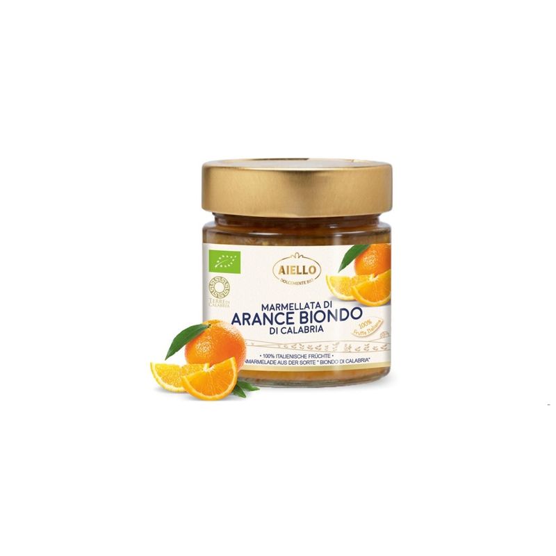 Aiello BIO Calabrischer Fruchtaufstrich Orange - Produktbild