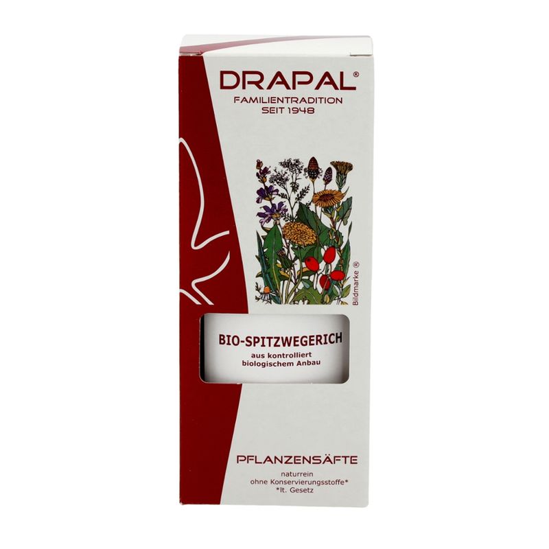 DRAPAL Bio-Spitzwegerich Pflanzensaft - Produktbild