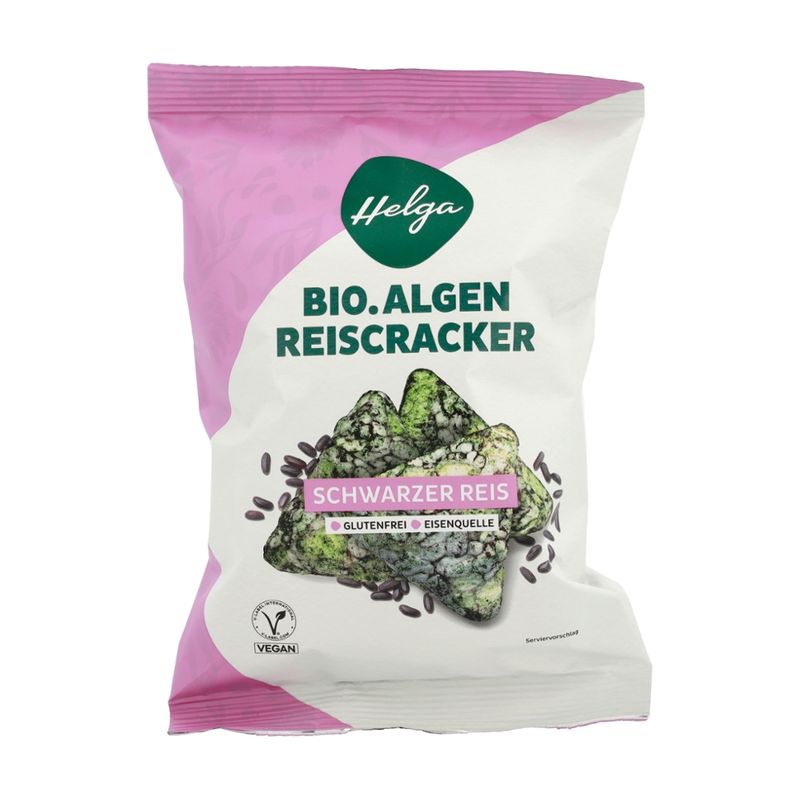 Helga Helga Bio.Algen Reiscracker Schwarzer Reis - Produktbild