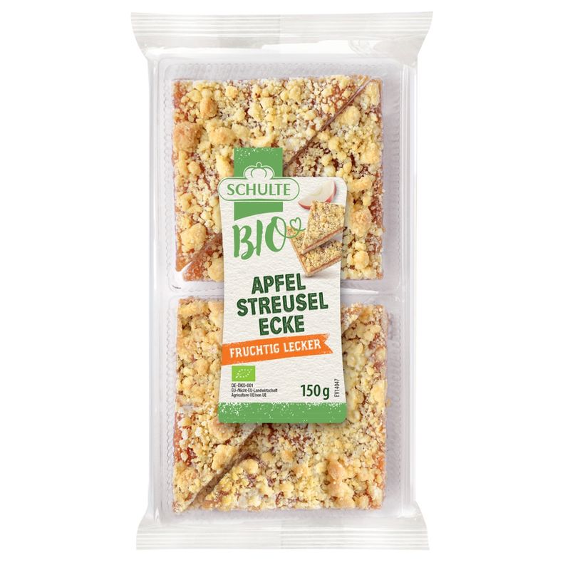 Schulte BioGut  Schulte BioGut Apfel Streusel Ecke - Produktbild