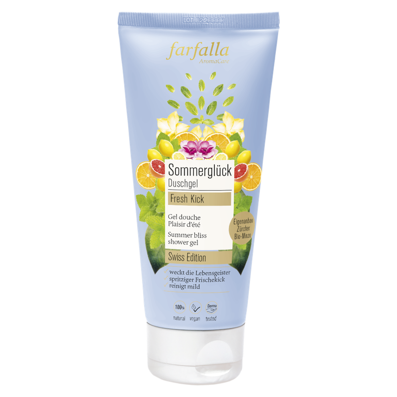 farfalla Sommerglück Duschgel, 200ml - Produktbild