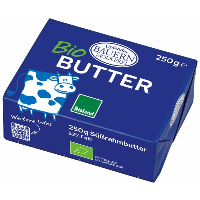 Upländer Bauernmolkerei Süßrahmbutter - Produktbild