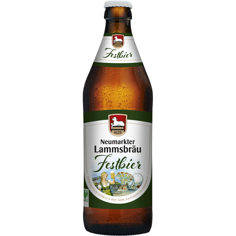 Neumarkter Lammsbräu Lammsbräu Festbier (Bio) 0,5l - Produktbild