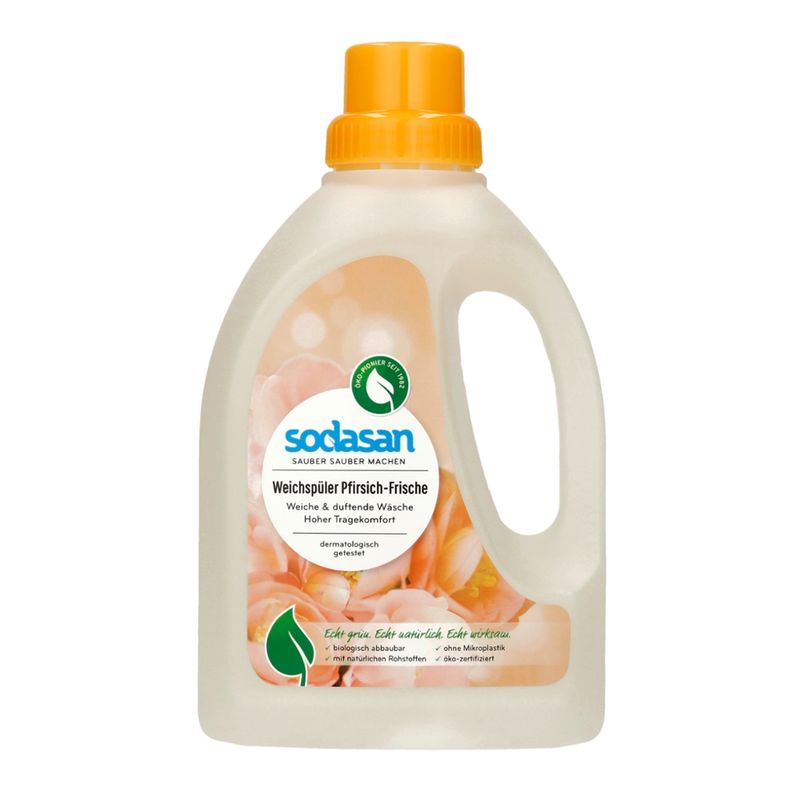 sodasan Fabric Softener Peach Fresh - Produktbild