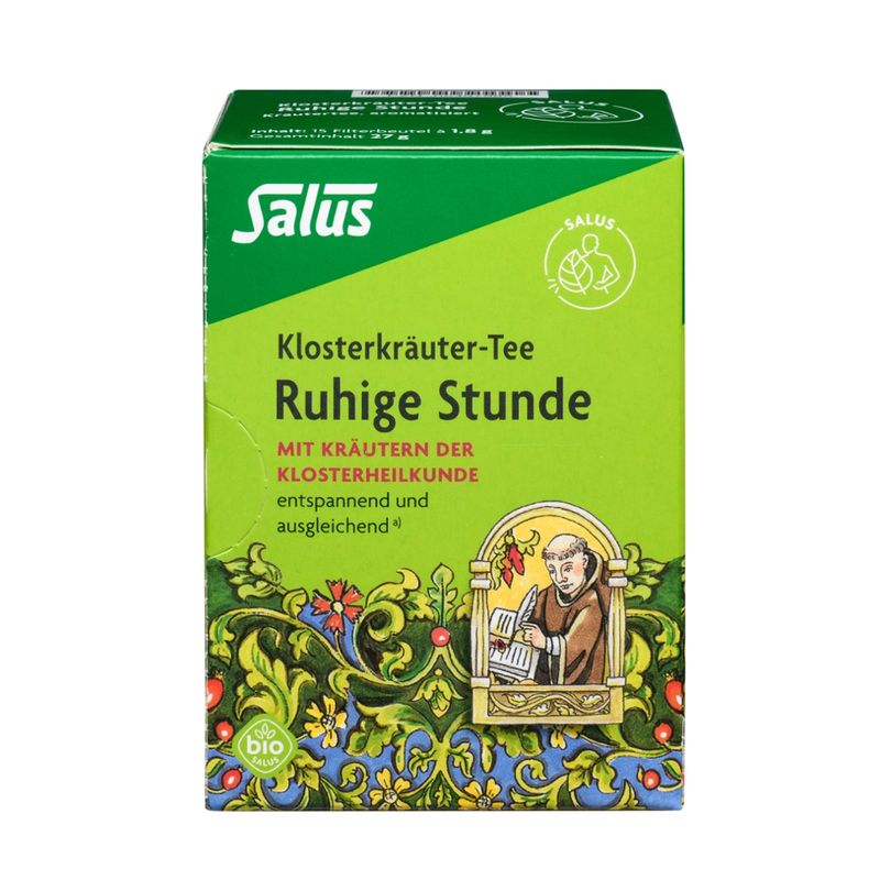 Salus® Salus® Ruhige Stunde Klosterkräuter-Tee bio 15 FB - Produktbild