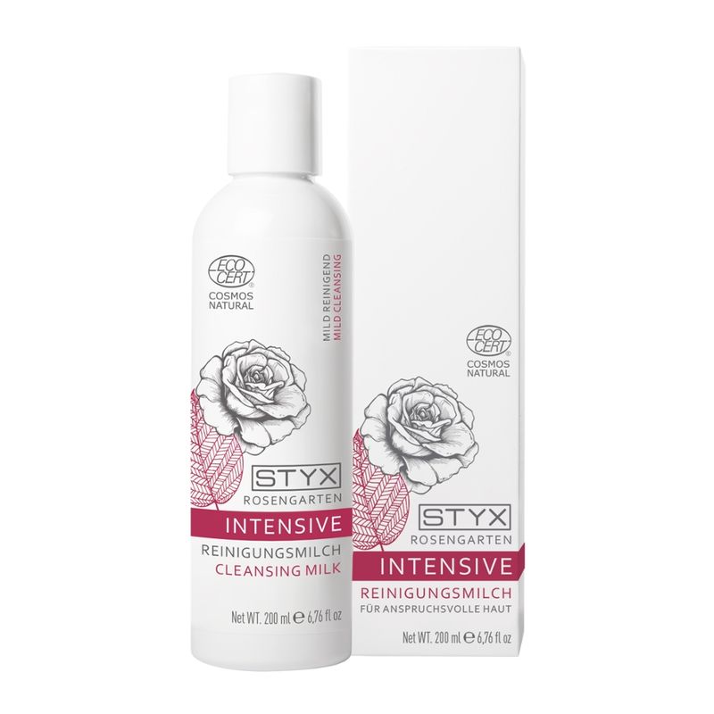Styx Naturcosmetic Rosengarten Reinigungsmilch 200ml Cosmos nat. - Produktbild