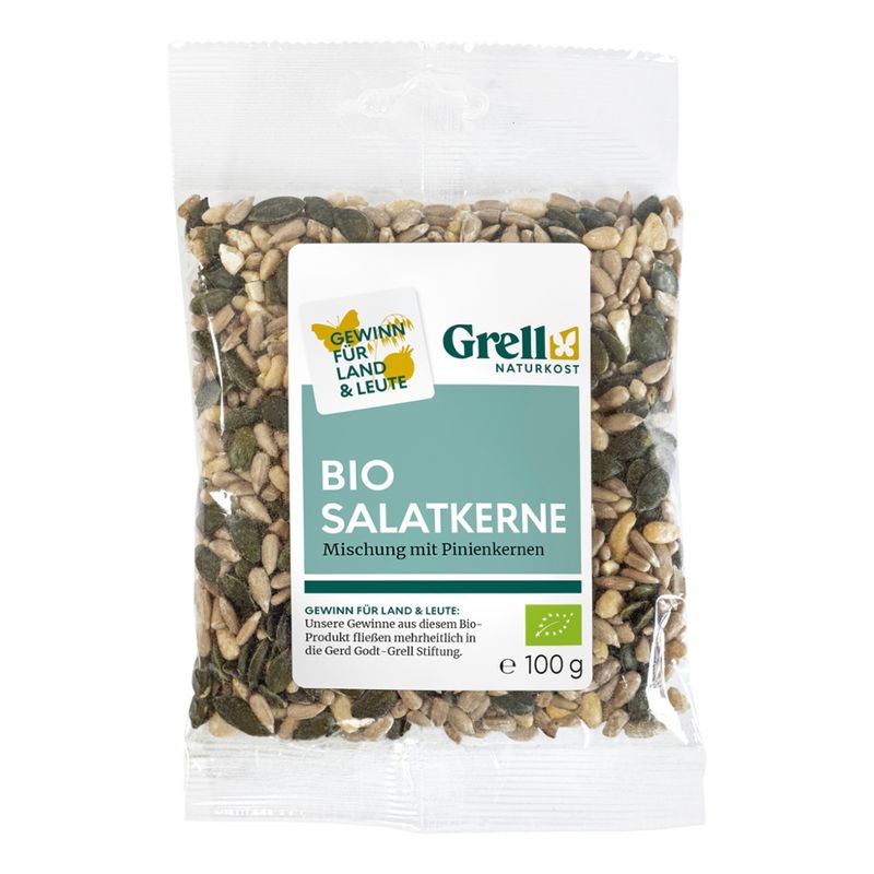 Grell Naturkost Salatkerne Mischung mit Pinienkernen - Produktbild