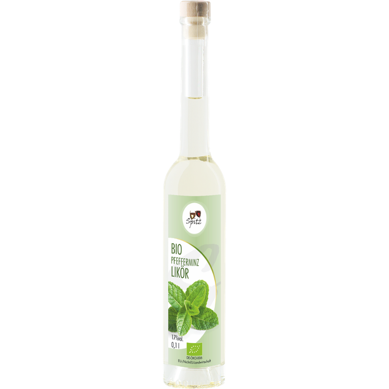 Spitz BIO Pfefferminz Likör 0.1 l, 17 vol% - Produktbild