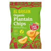 el origen Organic Plantain Chips Chili Lime 80g - Produktbild