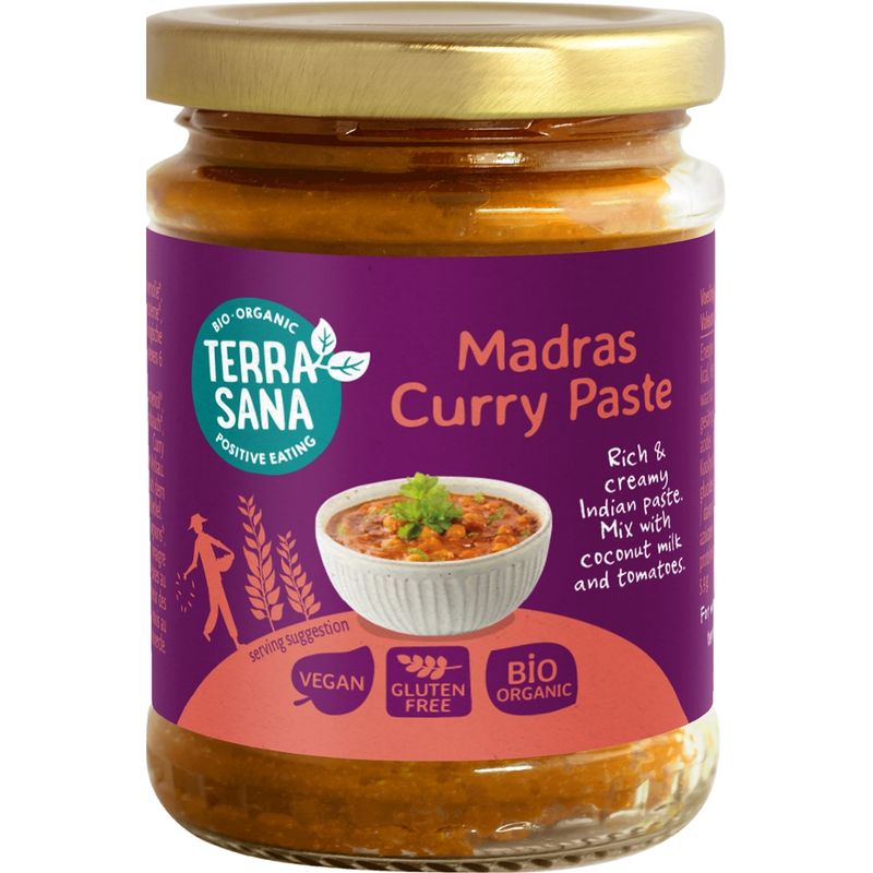 TerraSana Indische Madras-Currypaste - Produktbild