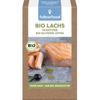 Bio Lachs in nativem Bio Olivenöl extra - Produktbild