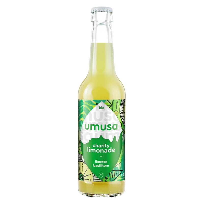 UMUSA  UMUSA Charity Grün Limonade die frisch saure Limette Basilikum - Produktbild