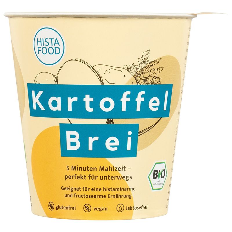 HistaFood Bio KartoffelBrei  – To Go Becher - Produktbild