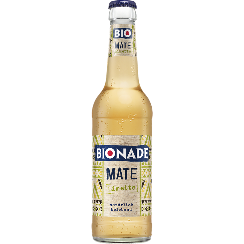BIONADE Bionade Mate Limette Mehrweg Kasten 12x0,330 - Produktbild