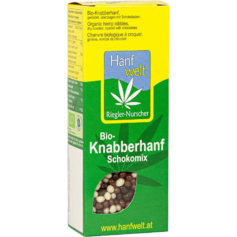 Hanfwelt Bio-Knabberhanf Schokomix 75g - Produktbild