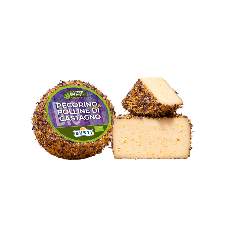 BUSTI FORMAGGI Pecorino Bio mit Kastanienpollen - Produktbild