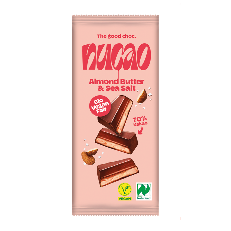 nucao nucao block 125g - Almond Butter & Sea Salt - Produktbild