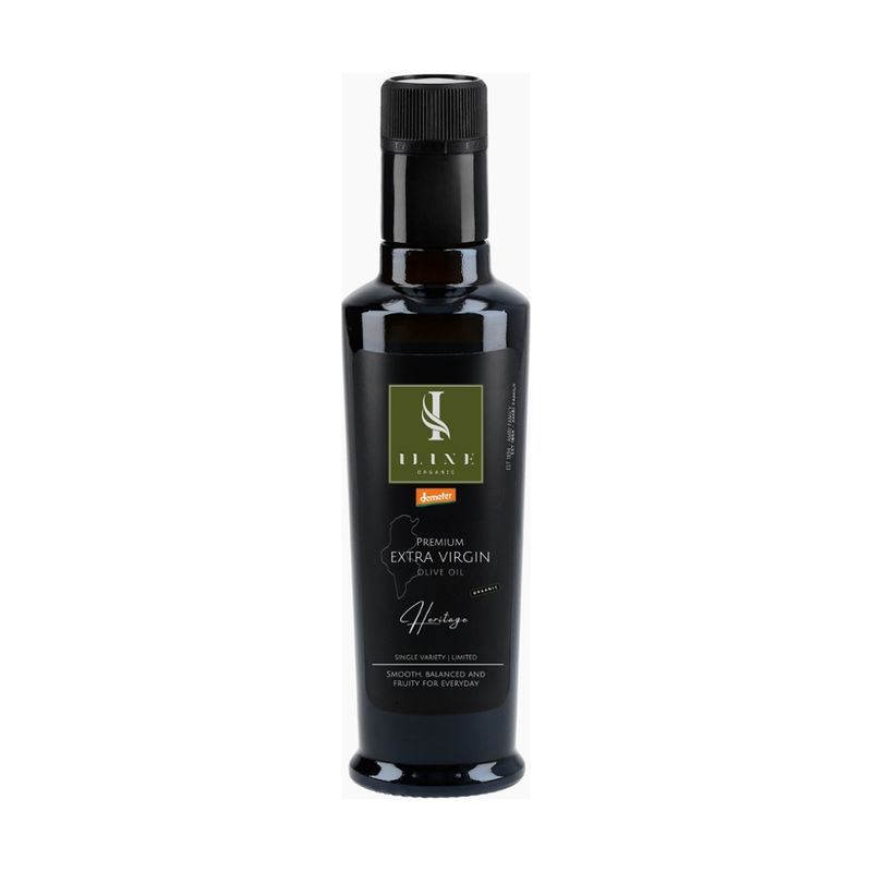 Iline Organic Iline Bio-Olivenöl Flasche Heritage (Demeter) - 250 ml - Produktbild