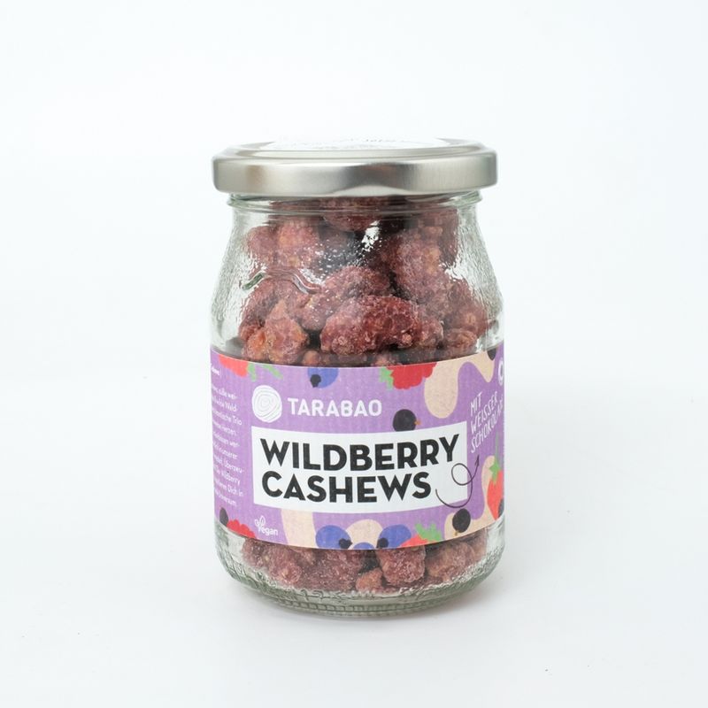 TARABAO Wildberry-Cashews im Pfandglas - Produktbild