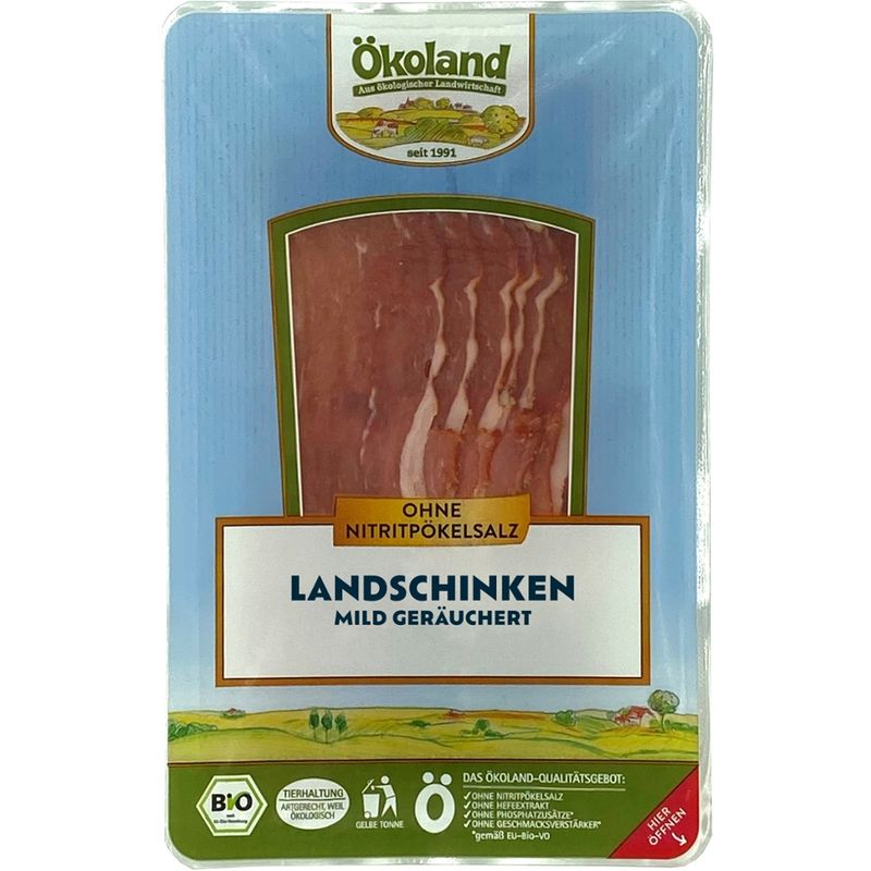 ÖKOLAND Landschinken mild geräuchert - Produktbild