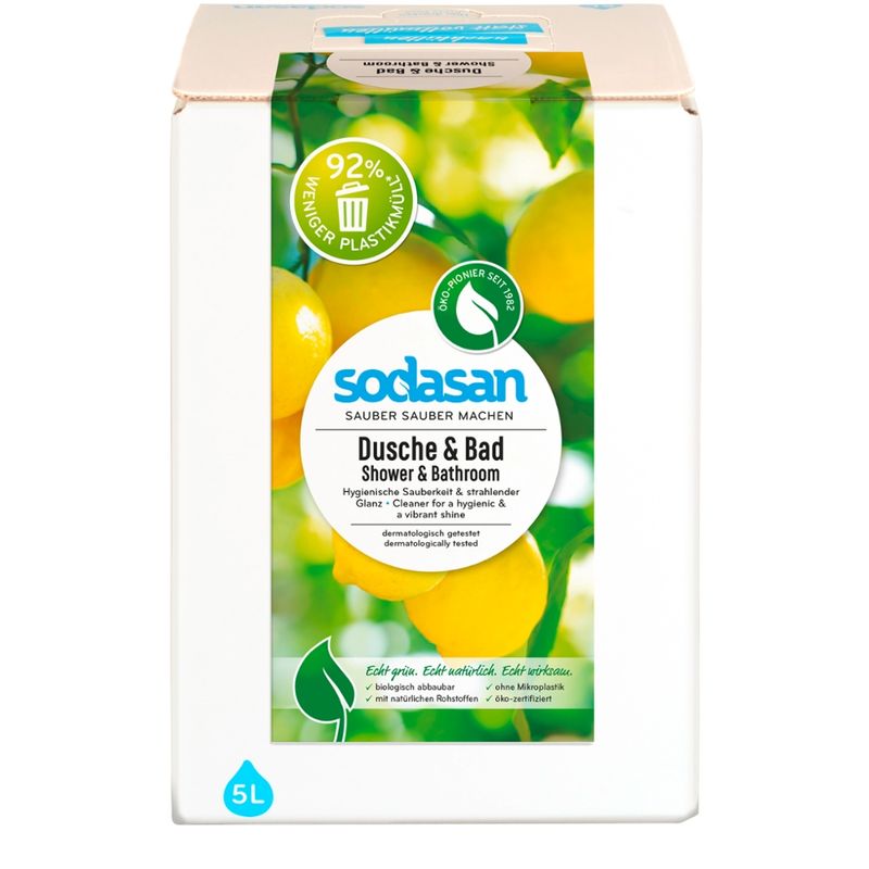 sodasan Dusche & Bad Reiniger 5l BiB - Produktbild