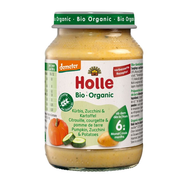 Holle  Kürbis, Zucchini & Kartoffel - Produktbild
