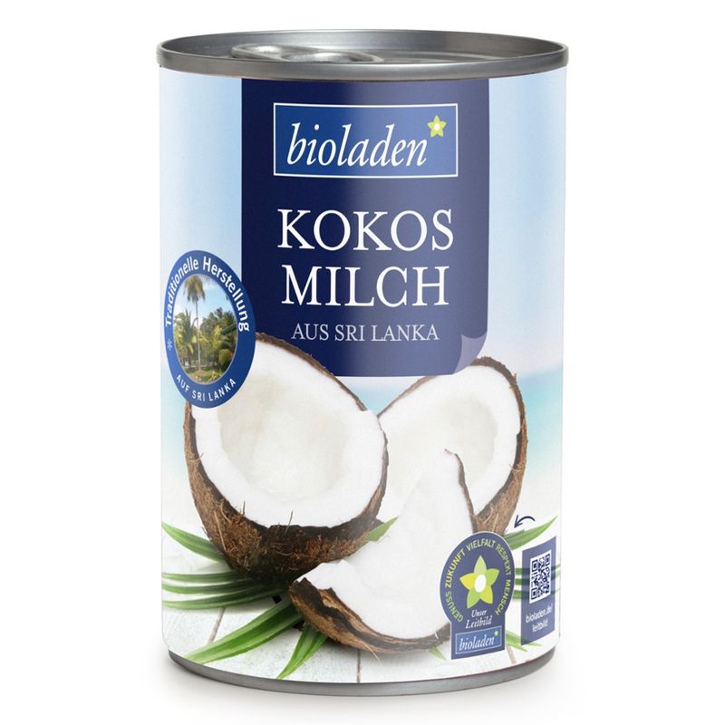 bioladen Kokosmilch mit 60 % Kokosnussanteil - Produktbild